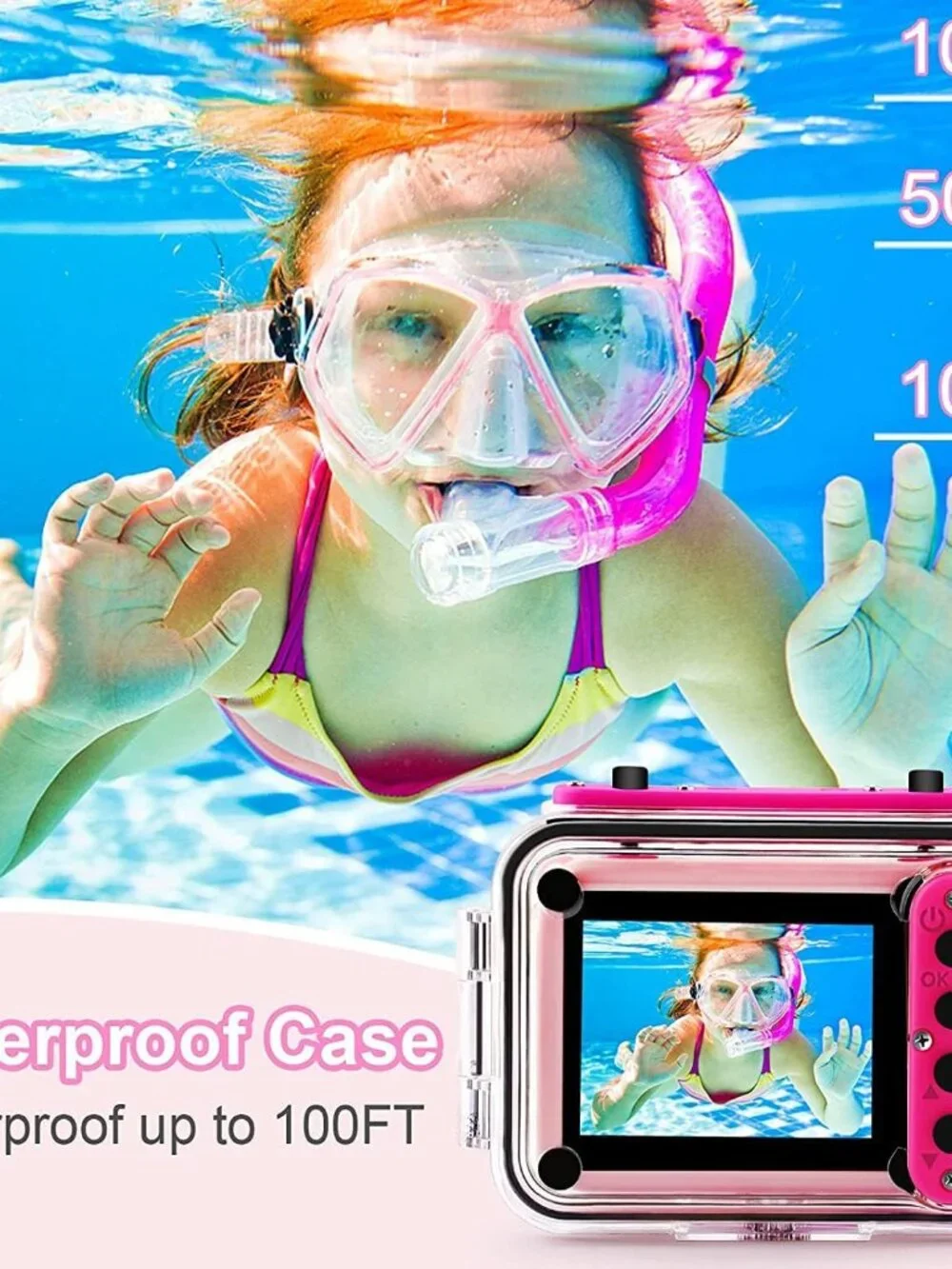 Kids Underwater Action Camera